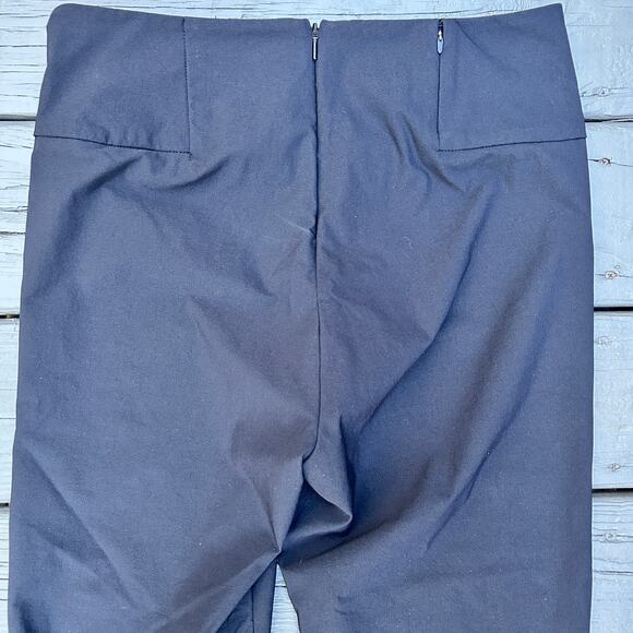 Athleta Wander Slim Ankle pants 353450 Black Side Zip Split Ankle Size 12 - Picture 5 of 7